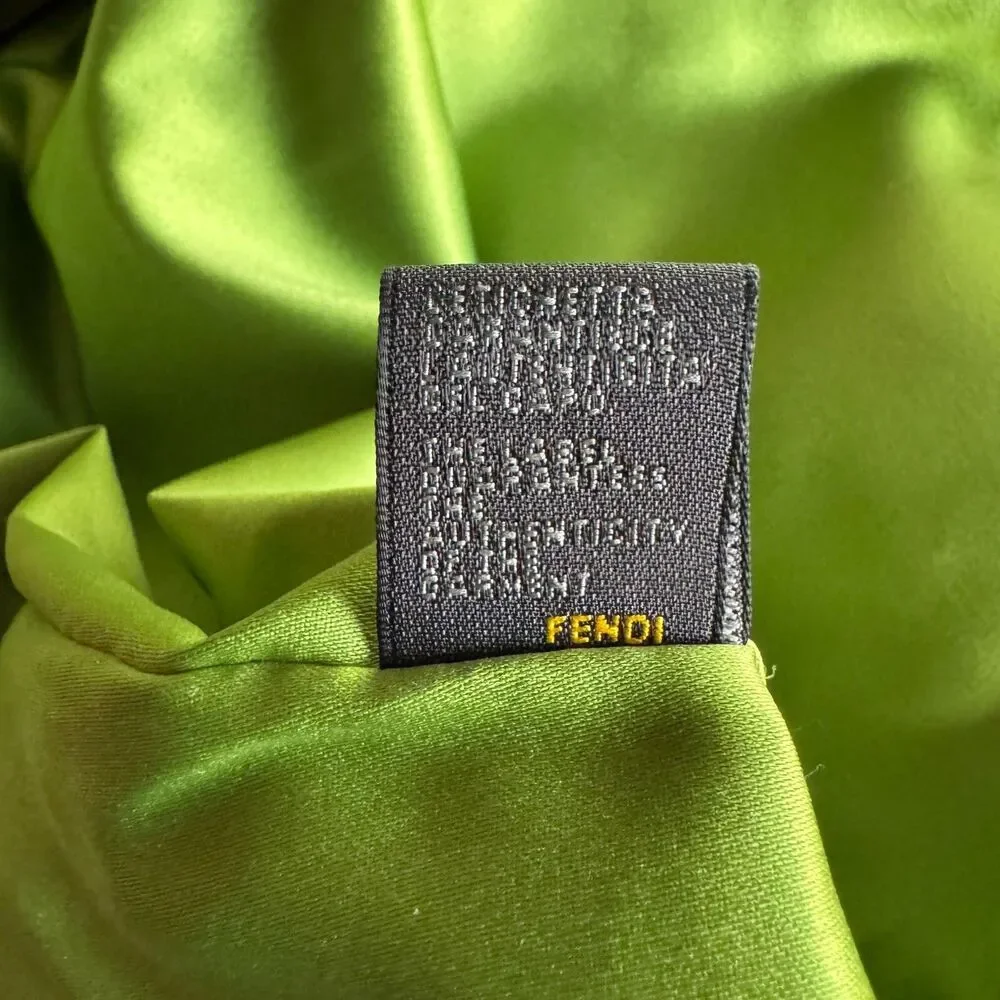 FENDI Bag Hand Beaded Glass Made In Italy 12